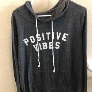 Positive vibes hoodie